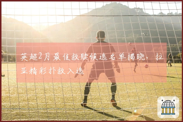 英超2月最佳救赎候选名单揭晓，拉亚精彩扑救入选
